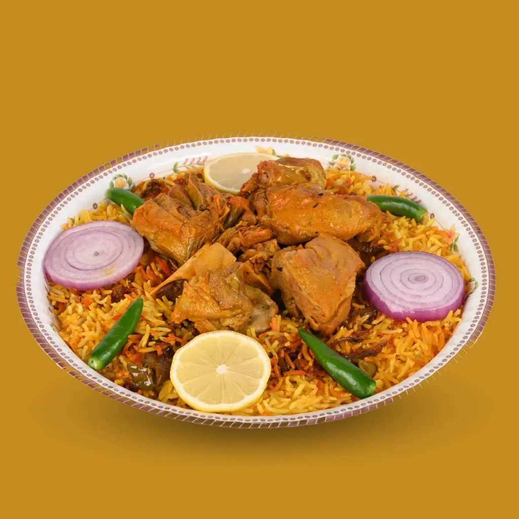 لحم مع رز مندي